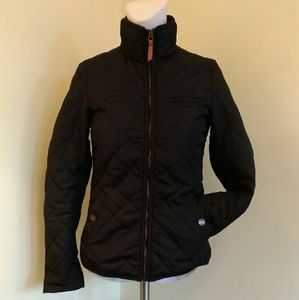 Quilted black jacket