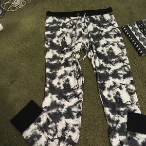Tie dye joggers