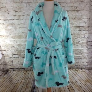 Sonoma puppy dog 1/2 length robe