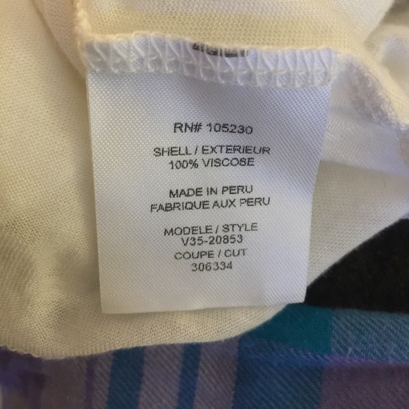 Soft joie white long sleeve knit blouse shirt - Picture 6 of 7