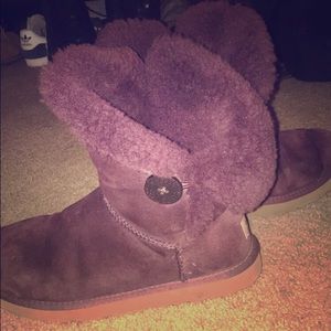Purple Bailey Button Uggs