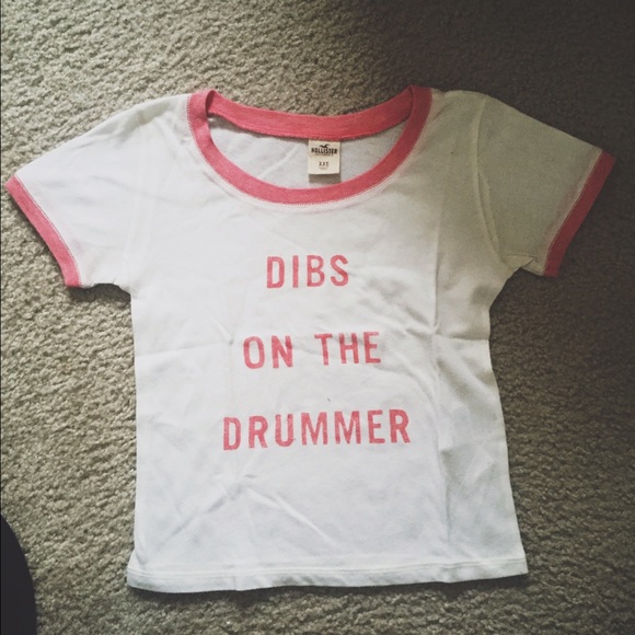 Dibs On The Drummer tshirt