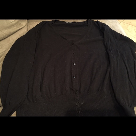 Zara Knit Boyfriend Cardigan