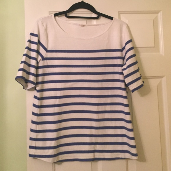 J. Crew striped shirt