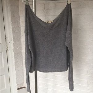 Off Shoulder Long-Sleeve from Urban Outfitters