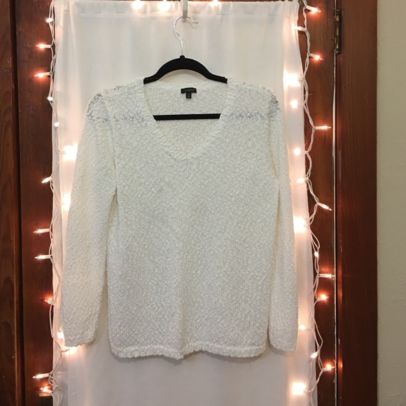 White Talbots Sweater