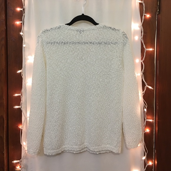 White Talbots Sweater - Picture 2 of 4