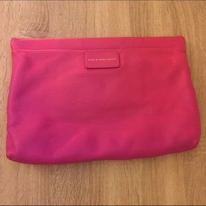 Marc by Marc Jacobs Pop Pink Leather Clutch