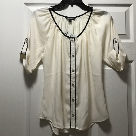 Express button down blouse