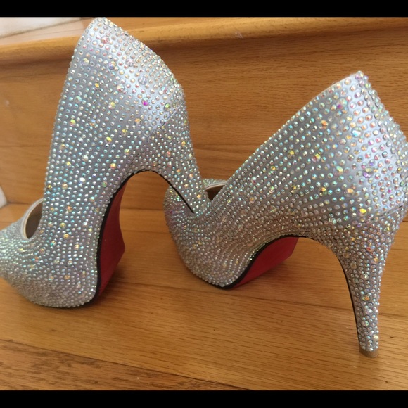 Beautiful glittery shoes