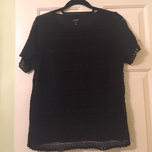 J. Crew crochet top