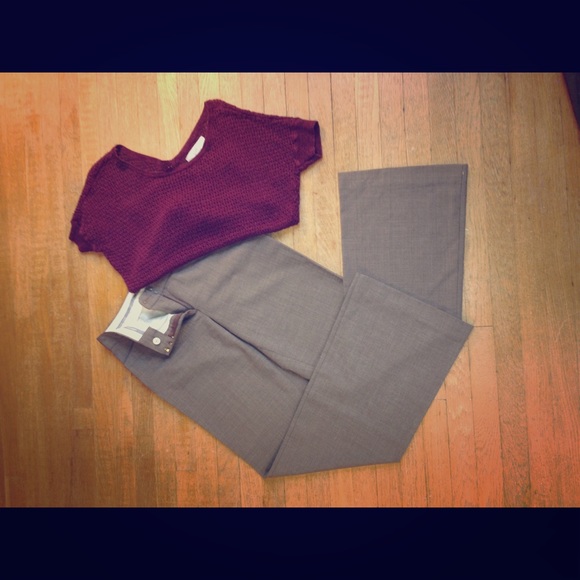 Express Editor Flare Trousers