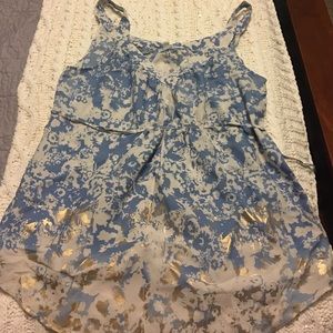Urban Outfitters Delicate tank with gold detail