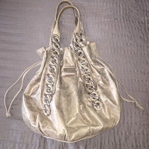 Shimmery satchel