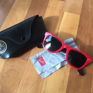 Ray Ban Red Wayfarers