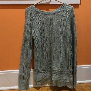 Blue Knit Sweater