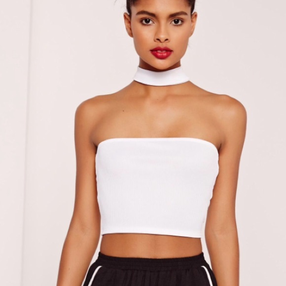 Miss guided NWT choker crop top
