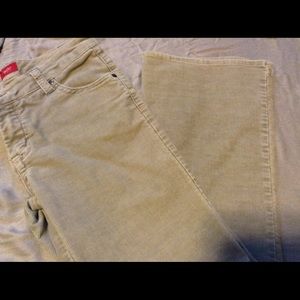 Light brown bootleg cords