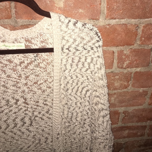 Knit cardigan