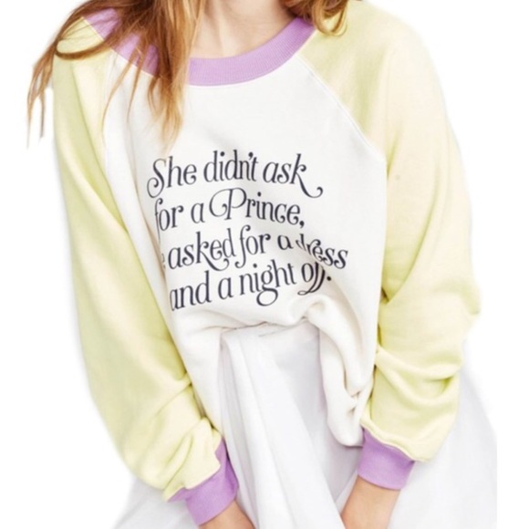 ❣SOLD❣•Wildfox• Didn't Ask For a Prince Sweater - Picture 4 of 4