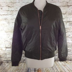 Iris slick olive/orange on inside jacket