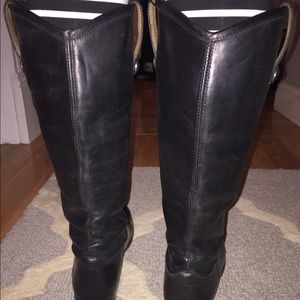 Frye Melissa Button Leather Boots