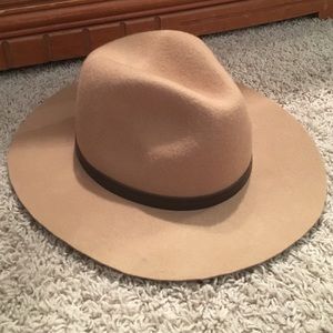 Urban Outfitters Hat with Leather detail
