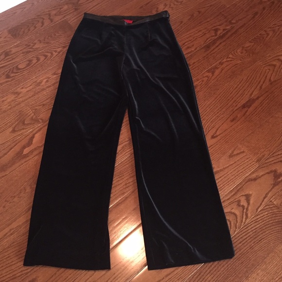 dressy velvet pants