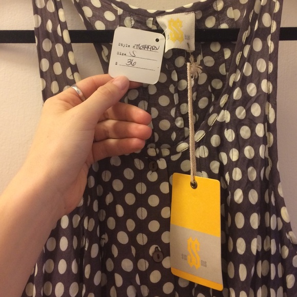 NWT Polka Dot Boutique top - Picture 3 of 3