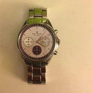 Silver Kate spade watch Silver Kate spade watch