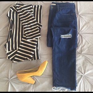 Levi's Made & Crafted Stitch High Rise Slim