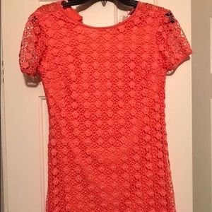 Coral Juniors dress
