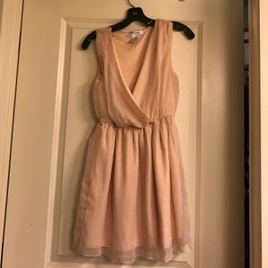 Small pink boutique dress