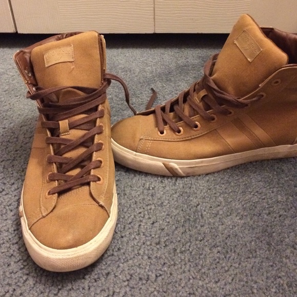 Tan shoes