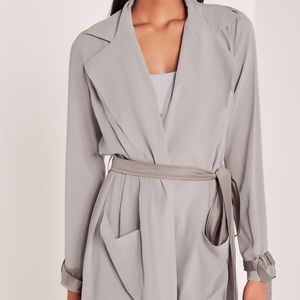 Carli Bybel x Missguided Maxi Duster Coat