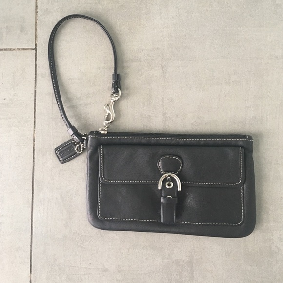Black Coach Clutch