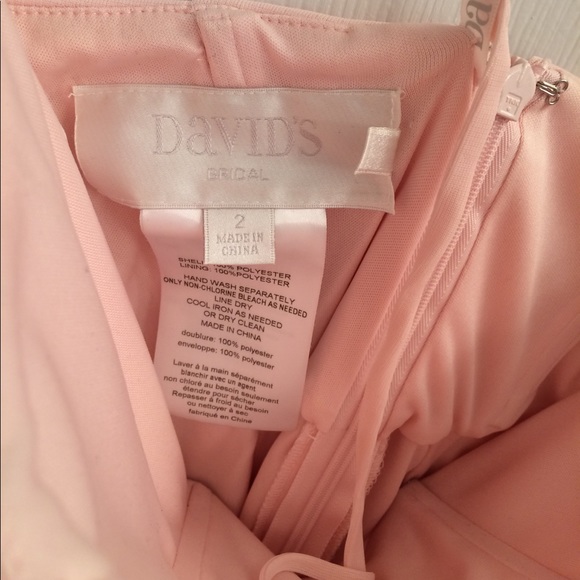 Davids Bridal Bridesmaid Dress Size 2 - Picture 8 of 8