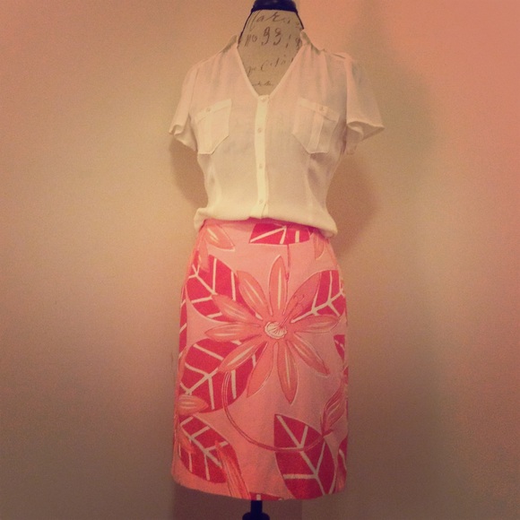 Lilly Pulitzer cotton skirt