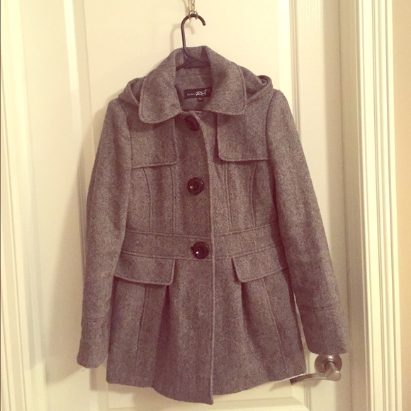 Grey winter coat