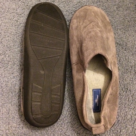 Grey slippers