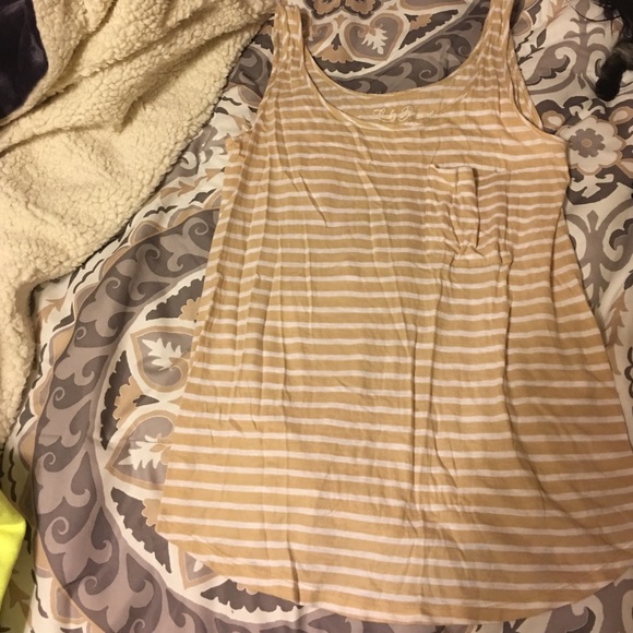 Pinstripe tank top