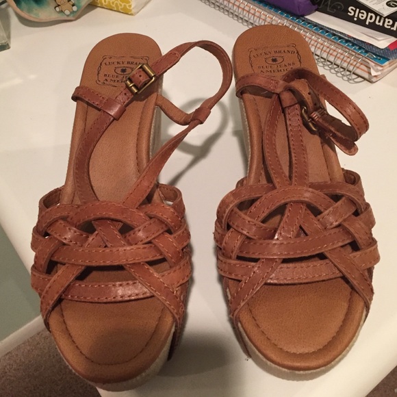 Lucky Brans wedges