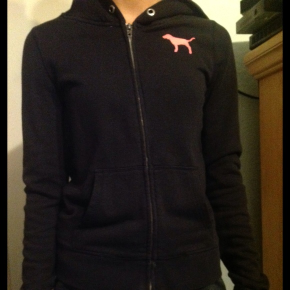 Victoria secret pink zip up jacket