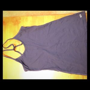 Splits59 dark blue tank top (S)