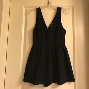 Black romper/dress. Size small.