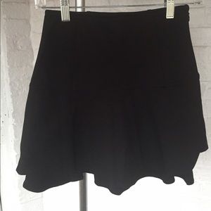 Silence + Noise black mini skirt