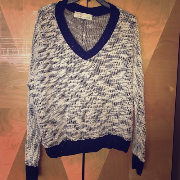 Black and White Sweater