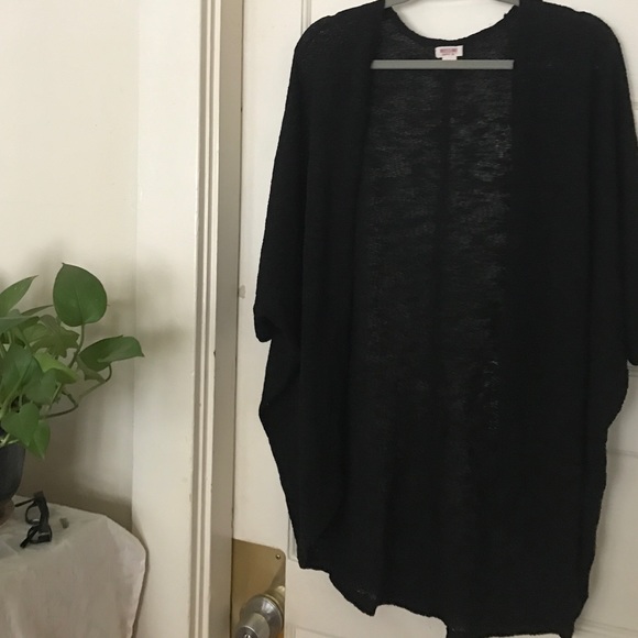 target Sweaters - Black Cardigan