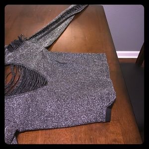 BeBe long sleeve crop top