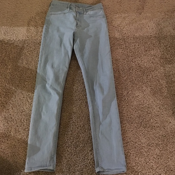 Skinny-Ankle-High Waist Jeans